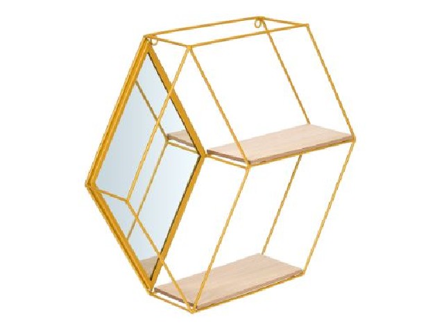 QWERTY  Подвесная полка-зеркало 